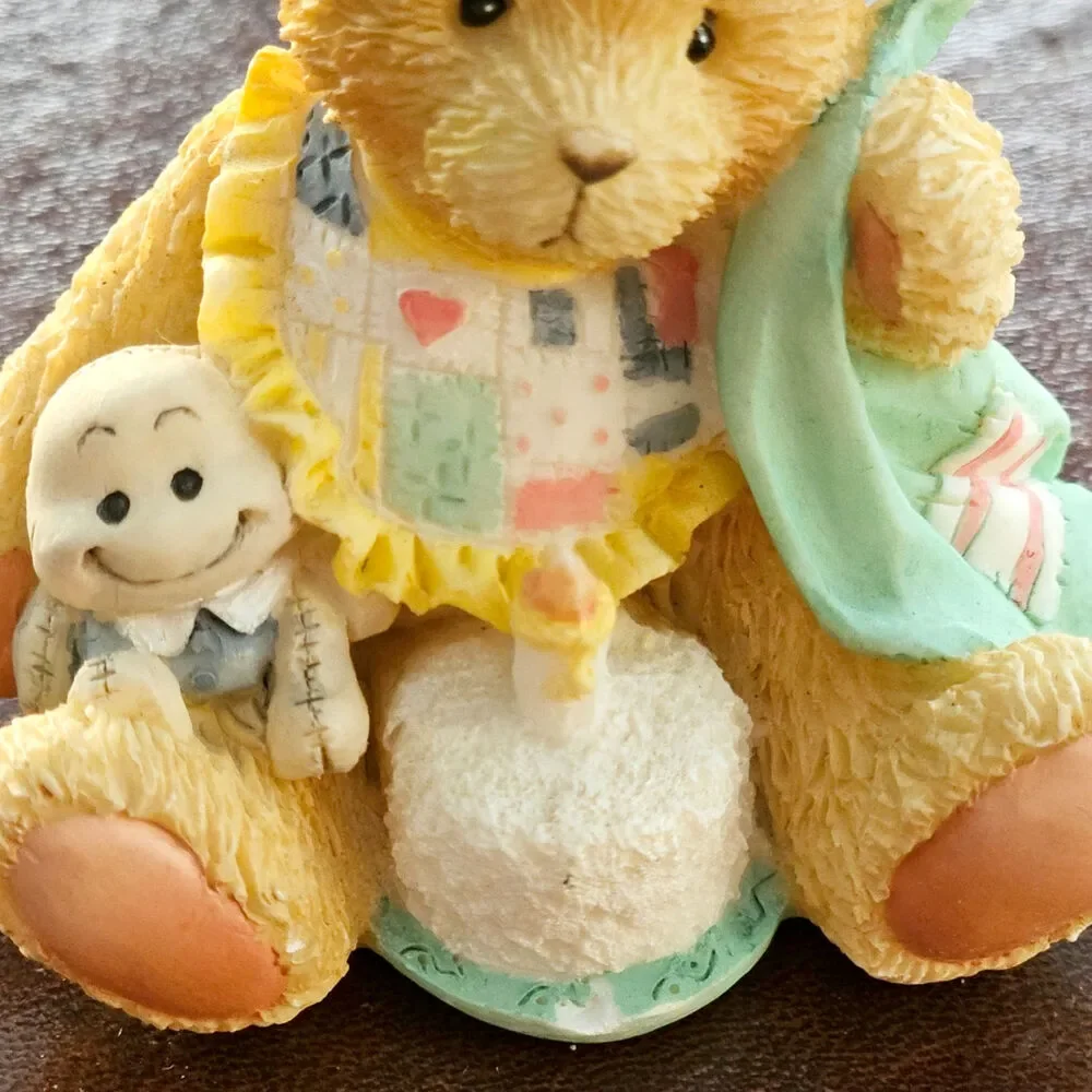 Vintage 1992 Priscilla Hillman for Enesco “Age 1 – Beary Special One” Figurine